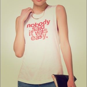 CHRLDR muscle tee tank